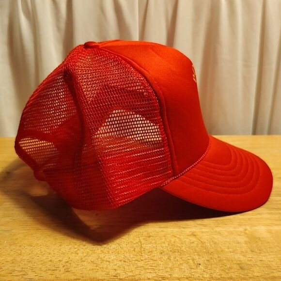 Vintage Polska Poland Trucker Snapback Hat - Picture 5 of 7
